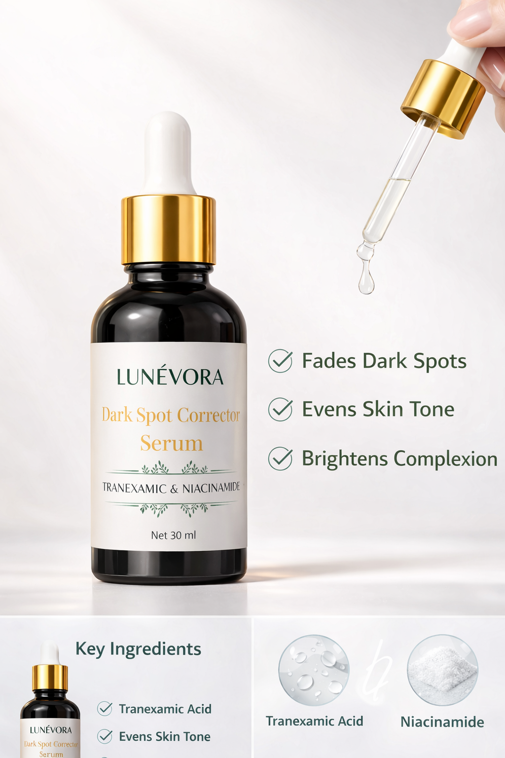 LUNÉVORA Dark Spot Corrector Serum